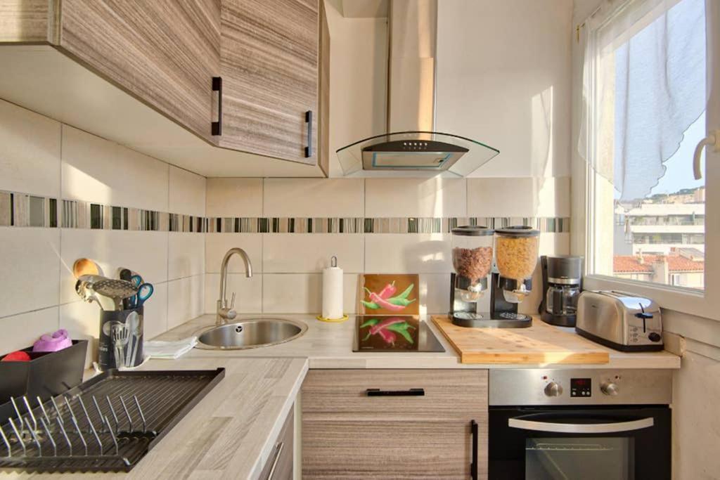 Le Bonheur Des Catalans Apartment Marsilia Exterior foto