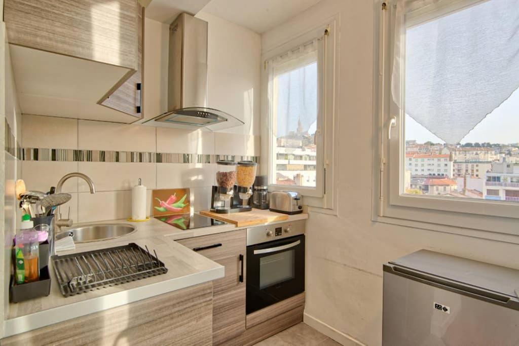 Le Bonheur Des Catalans Apartment Marsilia Exterior foto